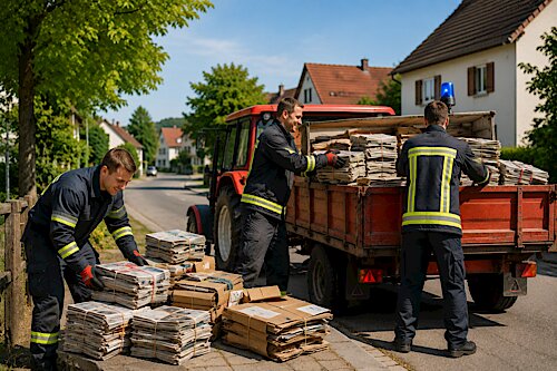 Altpapiersammlung 